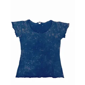 AB11WTop:AB11-nvy-XL | Jayli Imports FLORA TOP Cotton Lycra