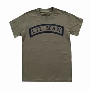 Trooper Clothing Youth Lil' Man Graphic Tee - Army Green