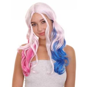 Goods HW-1694A Harlequin Villain Wig With Double Pig Tails. (pack Of 1