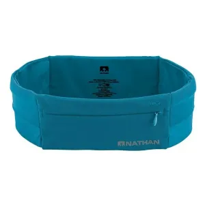 Nathan NS7703-0434-35 Zipster Lite Running Belt Waist Pack Xlarge Blue