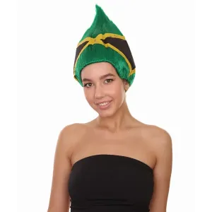 Goods HW-1441A Jamaican Flag Troll Wig (pack Of 1)