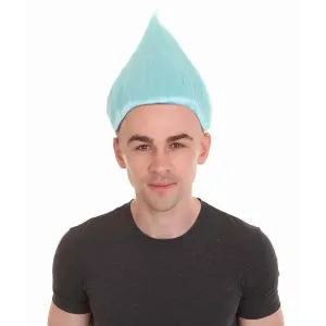 Goods HM-079A Unisex Light Blue Troll Wig (pack Of 1)