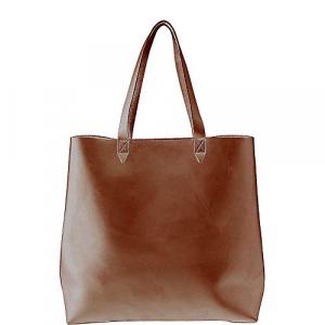 Francine FCTBRMADE Made Easy Leather Tote Brown