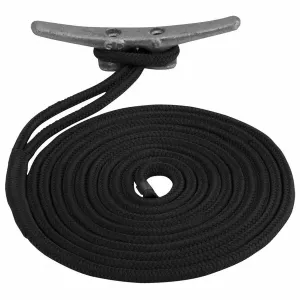 Seadog 302119035BK-1 Sea-dog Double Braided Nylon Dock Line - 34