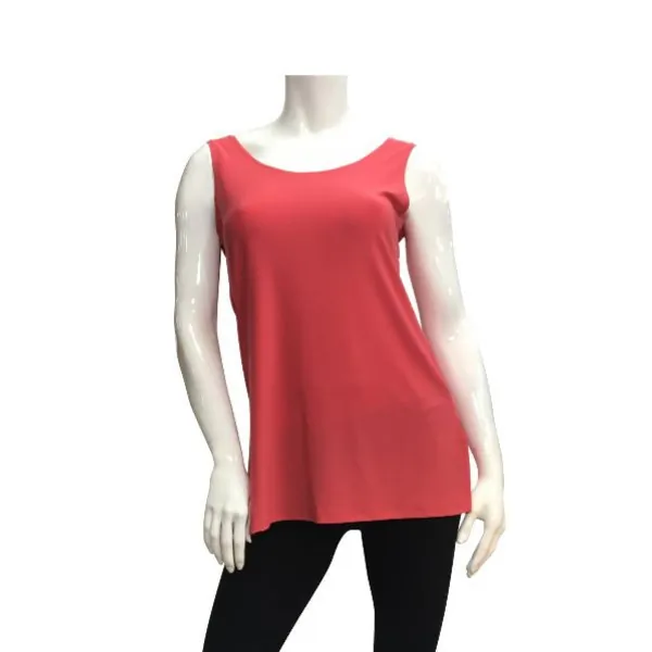 Island T365-C2 Tank Top With Reversible Neckline (pack Of 1)