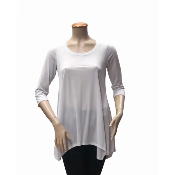 Island T400-W5 34 Sleeve Tunic Top (pack Of 1)