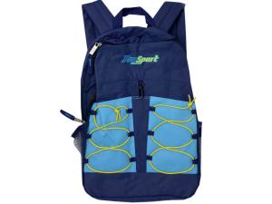 Bulk BJ615 Prosport 17quot; Backpack With Bungee Straps In Assorted Co