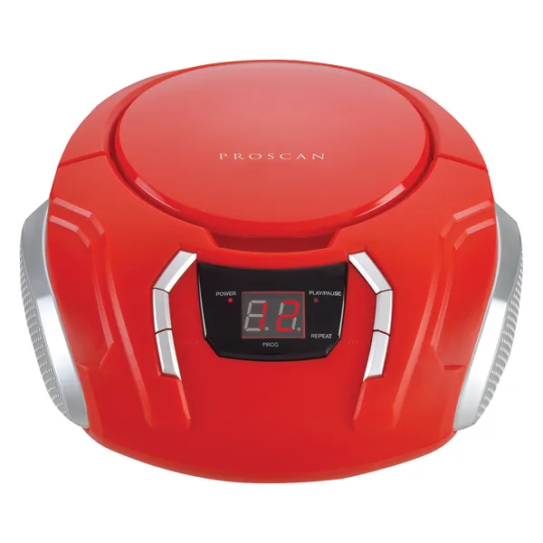 Proscan PRCD261-RED Port Amfm Cd Player Red