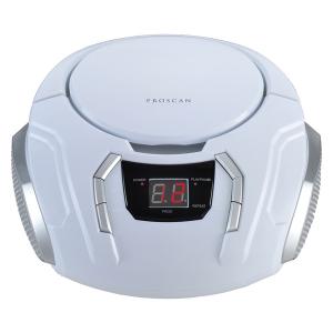 Proscan PRCD261-WHITE Port Amfm Cd Player Wht