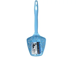 Bulk Buys Floral Design Plastic Cat Litter Scoop - Assorted