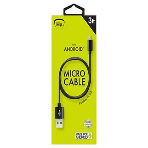 DA344 | Bulk Buys iHip 3ft Durable Micro USB Cable for