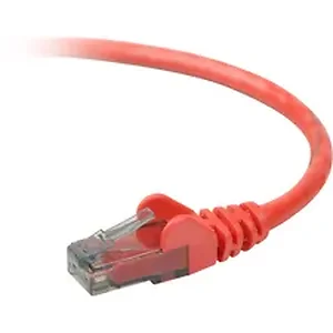 A3L980-04-RED-S | Belkin Cat.6 Patch Cable - RJ-45 Male