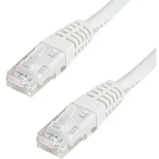 Startech C6PATCH2WH 2ft Cat6 Ethernet Cable - White Molded Gigabit - 1