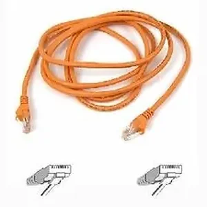 A3L791-06-ORG | Belkin Cat. 5E UTP Patch Cable - RJ-45 Male