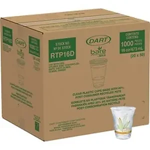 Solo Cup Bare Eco-Forward Cups - 16 fl oz - 20 / Carton -