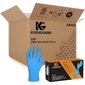 KCC 54422CT | Kimberly Clark Kleenguard G10 Blue Nitrile