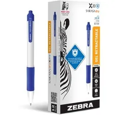 Zebra ZEB 41620 Pen Sarasa Dry X20+ Retractable Gel Pen - Medium Pen P