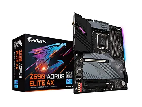 Gigabyte Z690 AORUS ELITE AX Mb Z690 Aorus Elite Ax Lga1700 128gb Ddr4