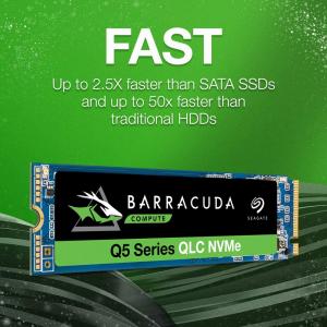 Seagate ZP500CV3A001 Barracuda Q5 500gb M.2 2280 Nvme Ssd