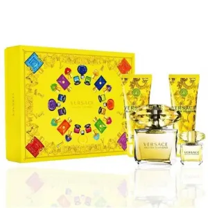 Euroitalia VER5200631 Versace Yellow Diamonds 4 Pcs Set: 3 Oz Eau De T