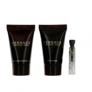 Euroitalia VER07078 Versace Crystal Noir 3 Pcs Set For Women: 0.05 Eau