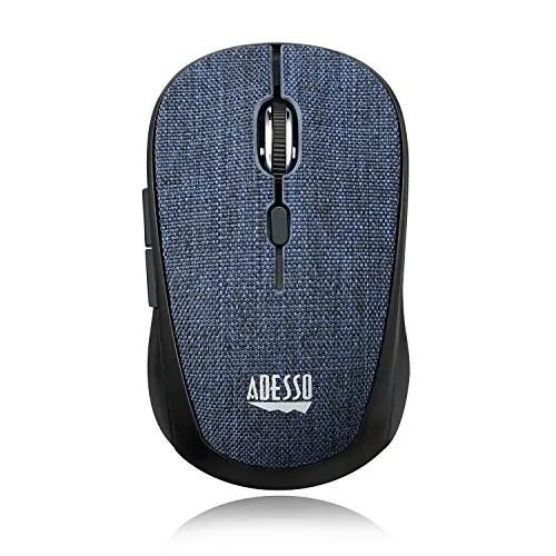 Adesso IMOUSE S80L Wrls Opt Fabric  Mouse Blue