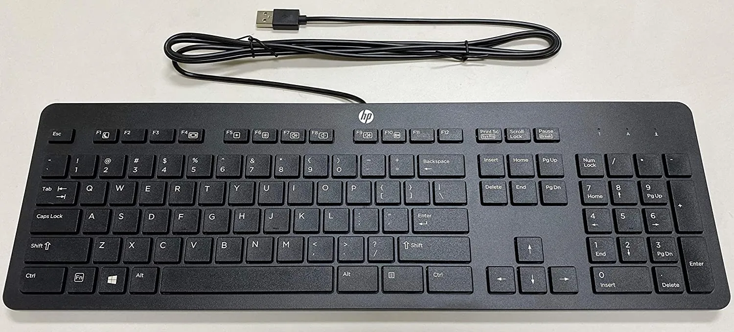 Hp 803181-001 Usb Slim Business Keyboard N3r87ataba