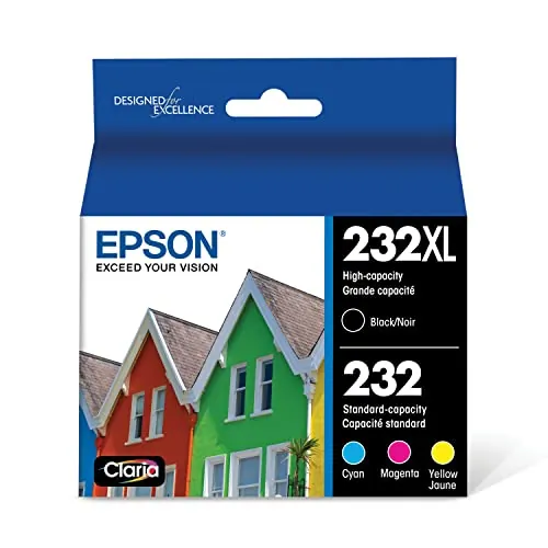 Original Epson T232XL-BCS T232 High Capacity Black And Color Combo Ink