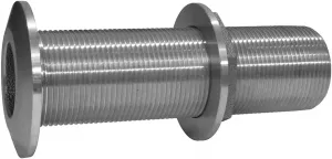 Groco THXL-750-WS 34 Stainless Steel Extra Long Thru-hull Fitting Wnut