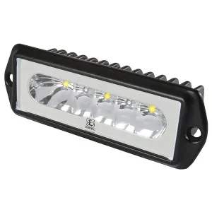 Lumitec 101186 Capri2 - Flush Mount Led Flood Light - Black Housing - 