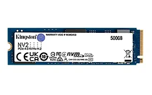 SNV2S/500G | Kingston 500GB NV2 M.2 2280 PCIe 4.0 NVMe SSD