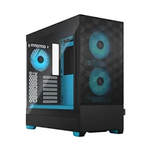 Fractal FD-C-POR1A-02 Pop Air Rgb Black Cyan Tg