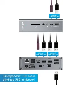 Caldigit TS3PLUS-US07-SG Ts3 Plus 15 Port Tb3