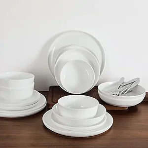 TD16Y40W | Commercial Cool Elegant White Coupe Dinnerware