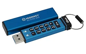 IKKP200/8GB | Kingston 8GB IronKey Keypad 200 FIPS 140-3