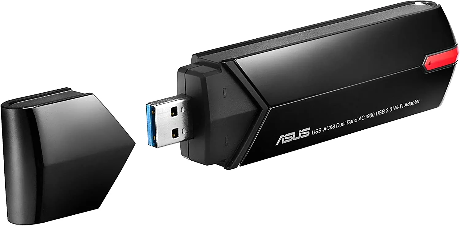 Asus USB-AC68 Accessory Usb-ac68 Dual-band Ac1900 Usb Wi-fi Adapter Re