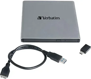 Verbatim , External All-in-One Optical Writer, CD, DVD,