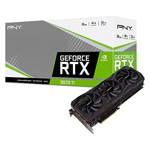 Pny VCG3070T8TFBPB1 Pny Vcx  Geforce Rtx 3070 Ti 8gb Trplfan Pb Retail