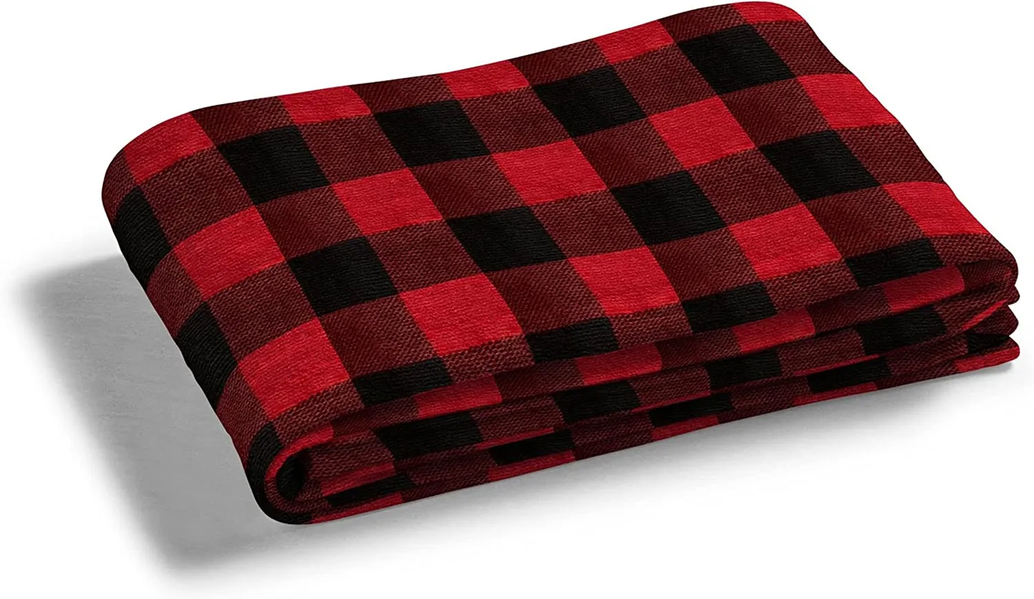 Sunbeam 2160983 Electric Heated Plaid Fleece Throw With Push Button Co