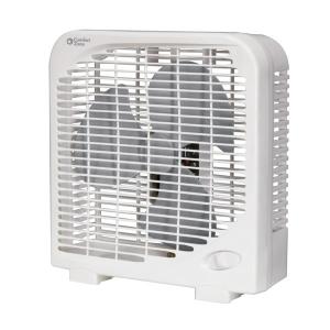 Comfort CZ9BWT 9in 2spd Box Fan Wht