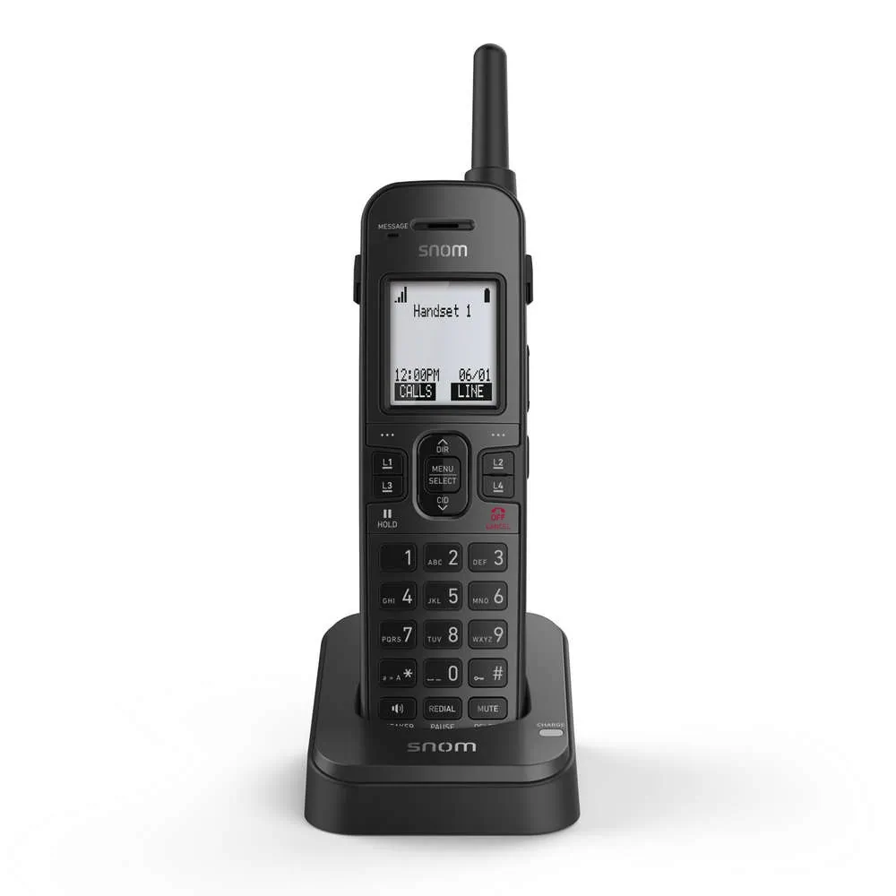 Snom SNO-M10R-KLE Sip Dect 4-line Rugged Wireless Handset