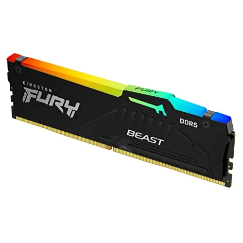 Kingston KF556C36BBEA-16 16gb Ddr5 5600mts Cl36 Fury Beast Rgb Dimm Me