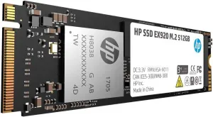 Hp 2YY46AA#ABC Hp Solid State Drive  512gb Ex920 M.2 Retail