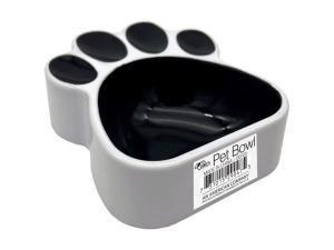 Bulk GE025 Paw Shaped Dog Bowl