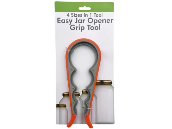 Bulk GE948 4 In 1 Easy Jar Opener Grip Tool