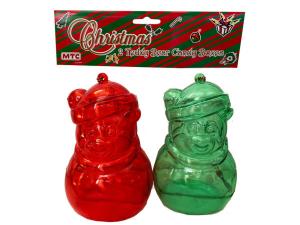 Bulk GW898 Red Amp; Green Teddy Bear 2 Pack Candy Boxes