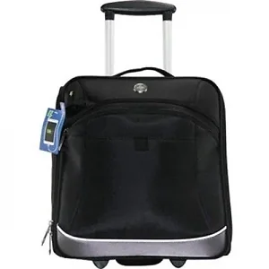 SD-4000 | Swissdigital Basel Black Underseat Luggage with