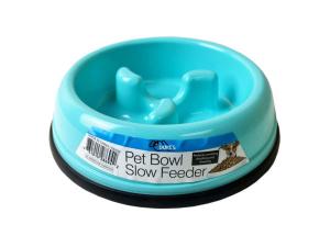 Bulk GE698 Slow Feeder Dog Bowl