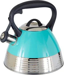 Mr Coffee Mr. Coffee 2.5 Quart Stainless Steel Whistling