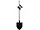 Bulk Buys 19-Inch Steel Garden Shovel with Smooth Wooden